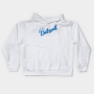 Detroit in 1815 Kids Hoodie